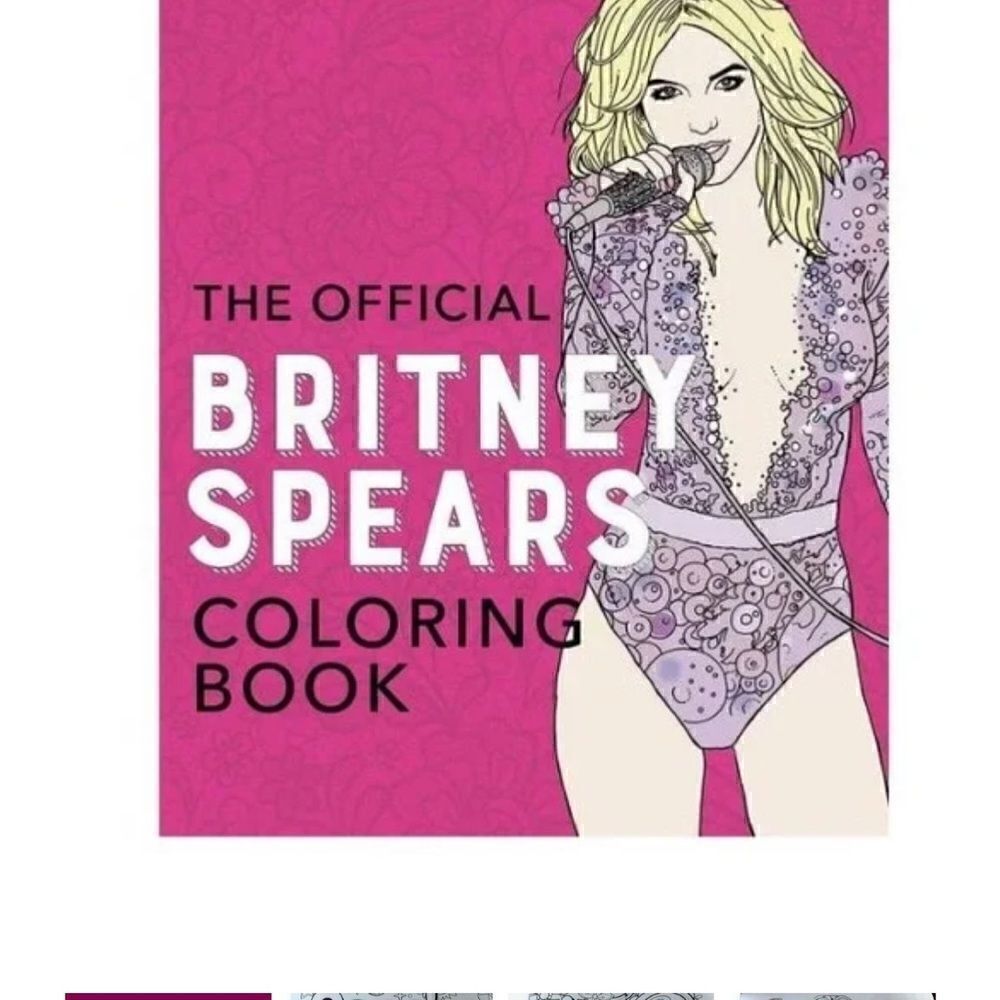 New Britany Spears Color Book